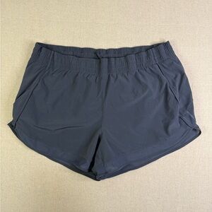 B112 Athleta Blue Gray Athletic Shorts
